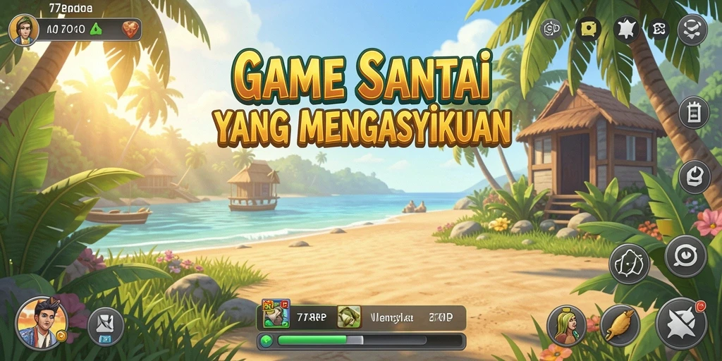 Screenshot gameplay 77RP menunjukkan tantangan seru dan karakter yang menarik.