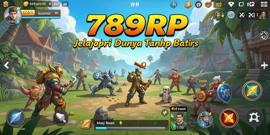 Gameplay <strong>789RP</strong> yang menakjubkan di dunia terbuka.