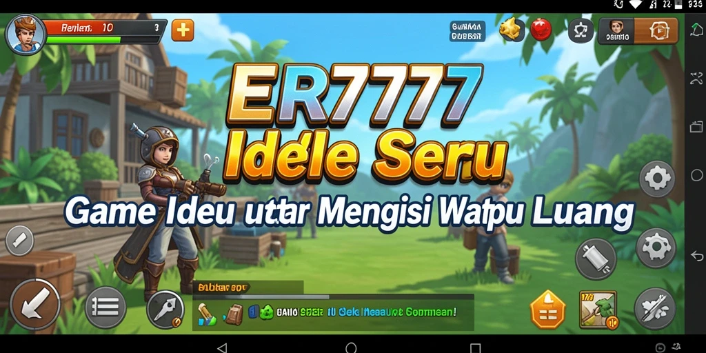 Screenshot ER777 menampilkan gameplay Idle yang menarik dan memikat.