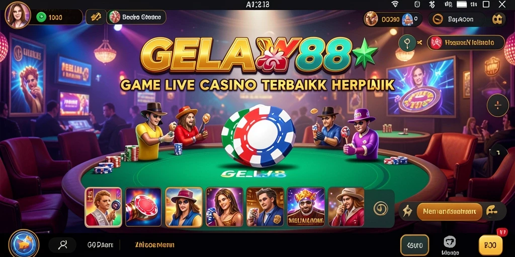 Tampilan gameplay seru di GELAY88 dengan dealer profesional.