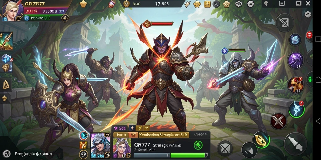 Tampilan gameplay menarik dari GF777 di dunia SLG.