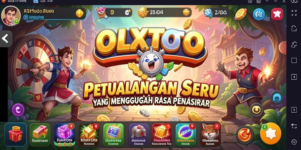 Tampilkan gameplay petualangan menegangkan OLXTOTO.