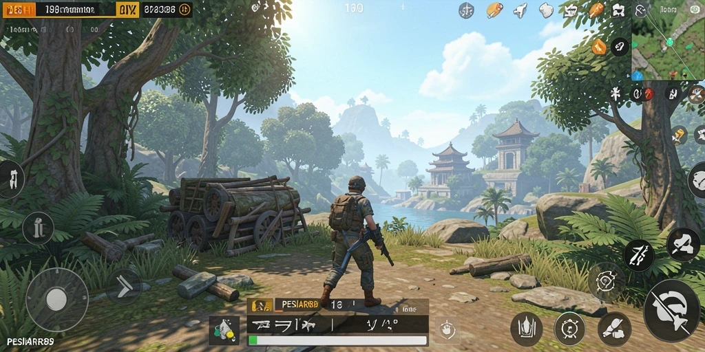 Gameplay PESIAR88 yang menakjubkan dalam dunia terbuka.