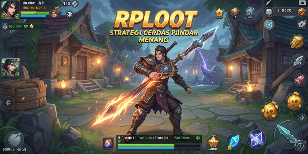 Tampilan gameplay RPLOOT yang intens dan penuh strategi.