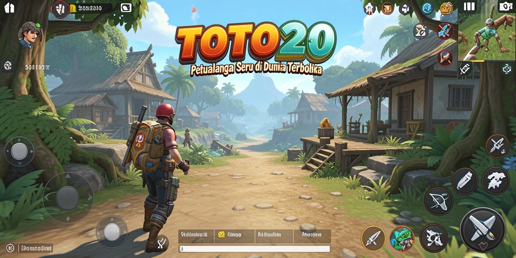 Gameplay seru dan eksplorasi luas di TOTO20.